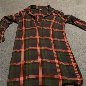 Checkered dress from gap